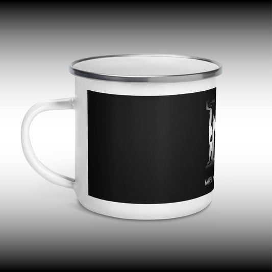 Mr. Mindbender - 12 oz. White Enamel Mug