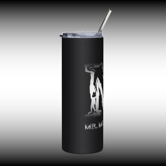 Mr. Mindbender - 20 oz. Black Stainless Steel Tumbler