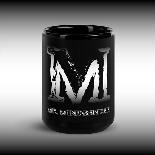 Mr. Mindbender - 15 oz. Black Glossy Mug