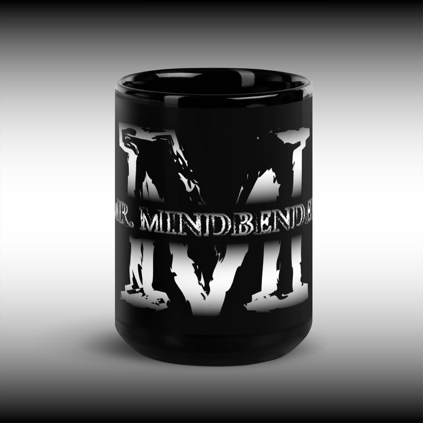Mr. Mindbender - 15 oz. Black Glossy Mug