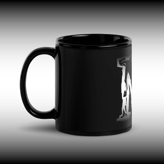 Mr. Mindbender "M" Icon - 11 oz. Black Glossy Mug