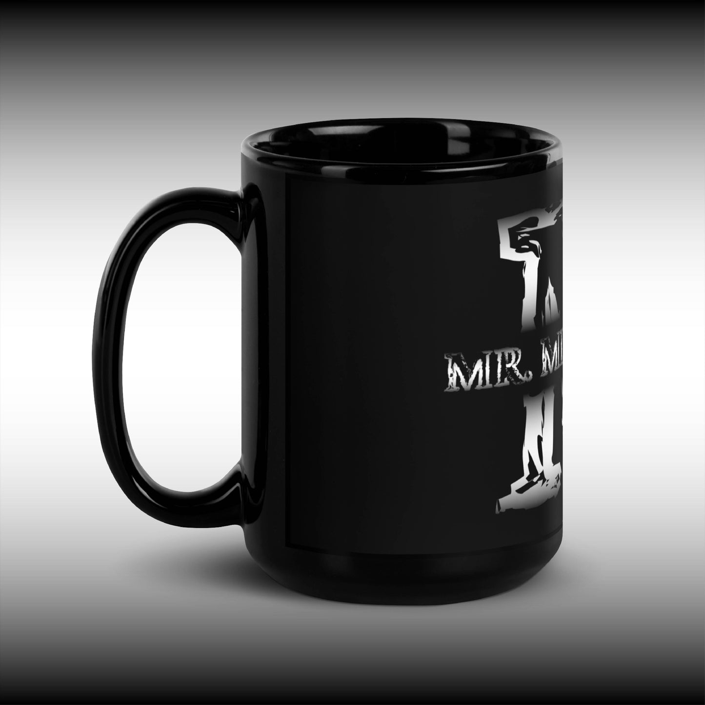 Mr. Mindbender - 15 oz. Black Glossy Mug