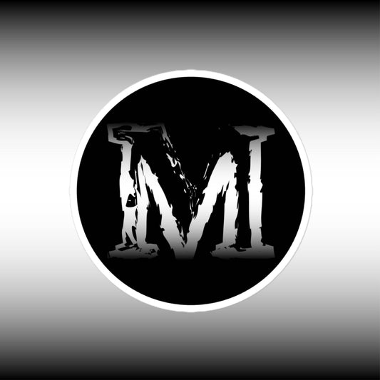 Mr. Mindbender "M" Icon - 4" Die-Cut Magnet