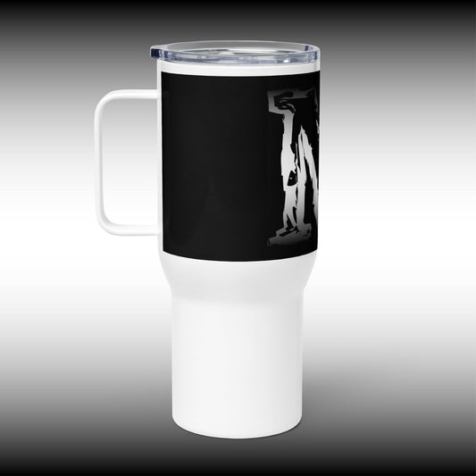 Mr. Mindbender "M" Icon - 25 oz. Stainless Steel Travel Mug