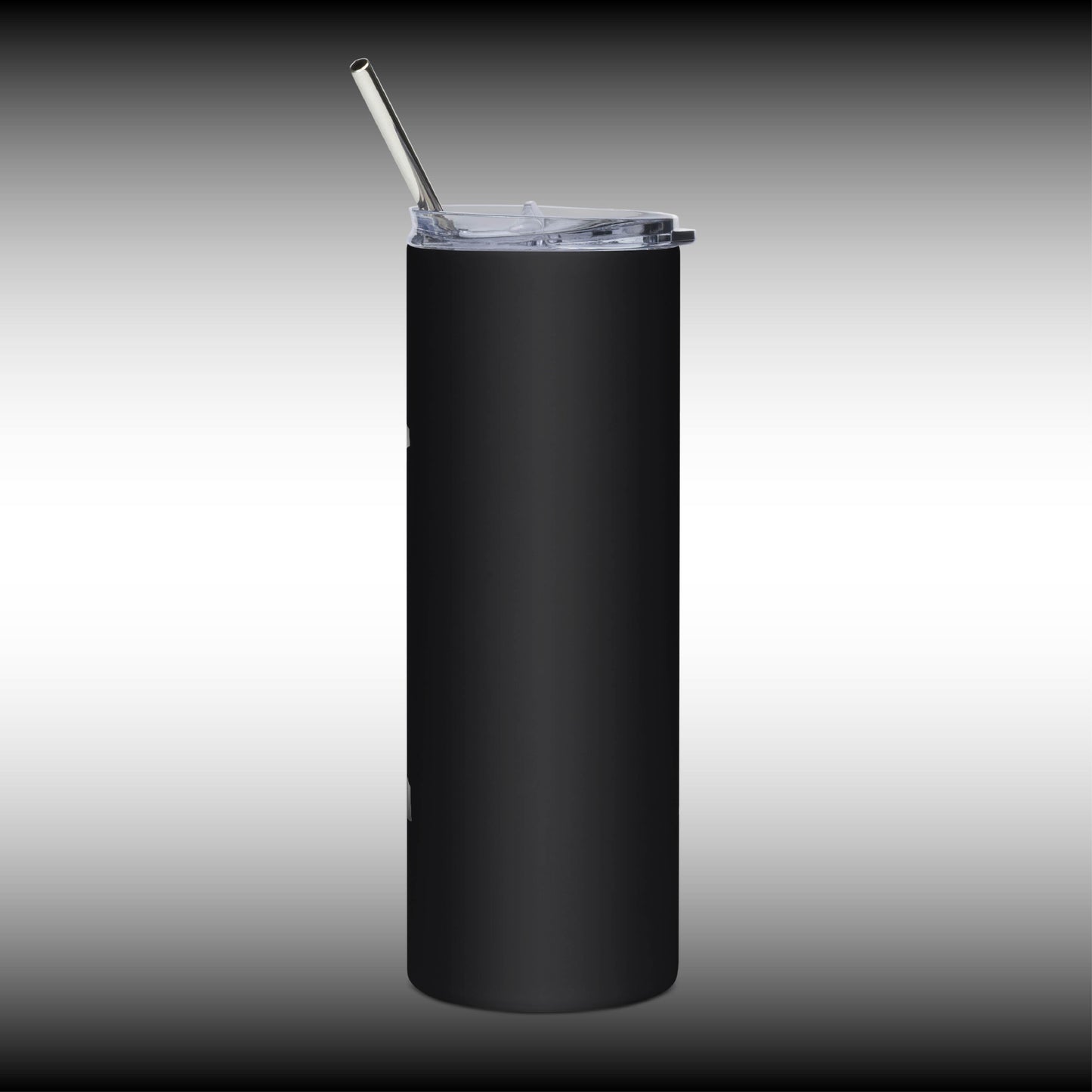 Mr. Mindbender "M" Icon - 20 oz. Black Stainless Steel Tumbler