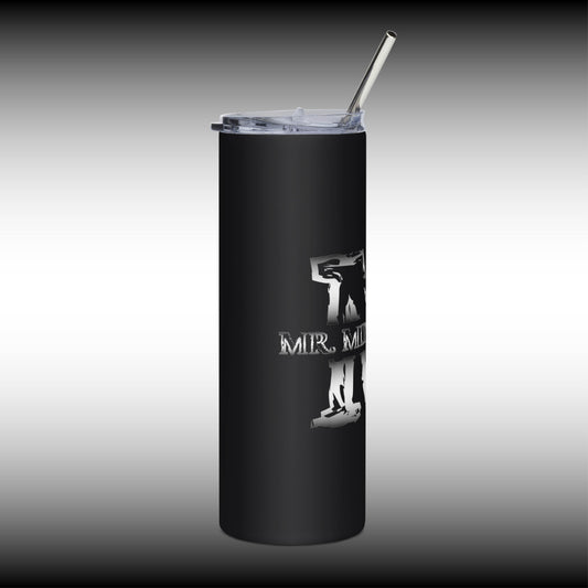 Mr. Mindbender - 20 oz. Black Stainless Steel Tumbler